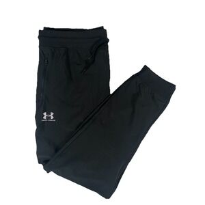 Under Armour Elite Black Jogger Sweat Pants Sportstyle Fitted Men's XXL (40x32)